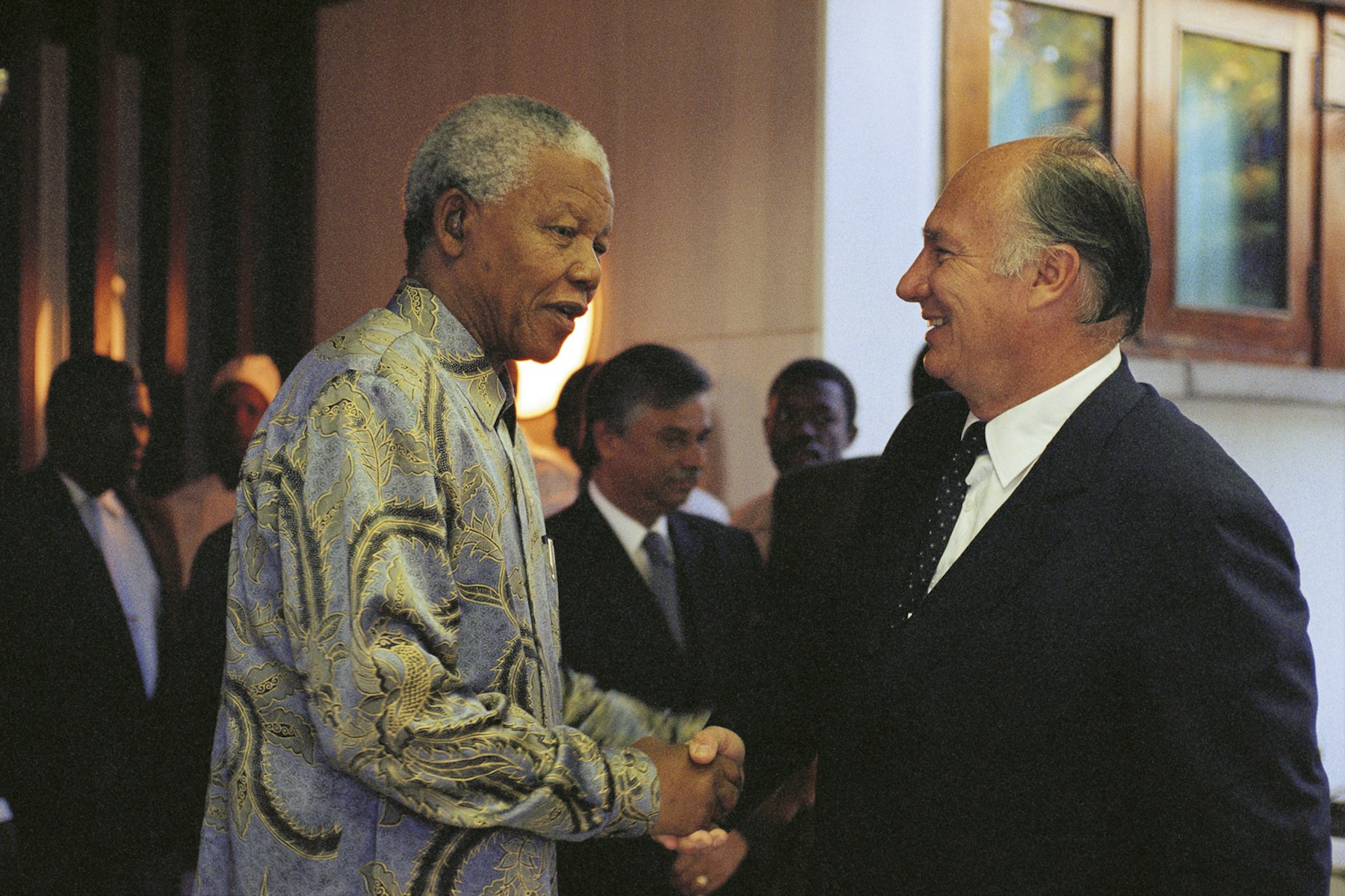 When Nelson Mandela visited Brazil