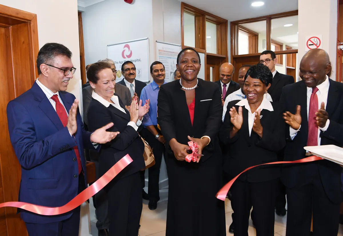 Aga Khan Hospital opens new stateoftheart laboratory and low cost