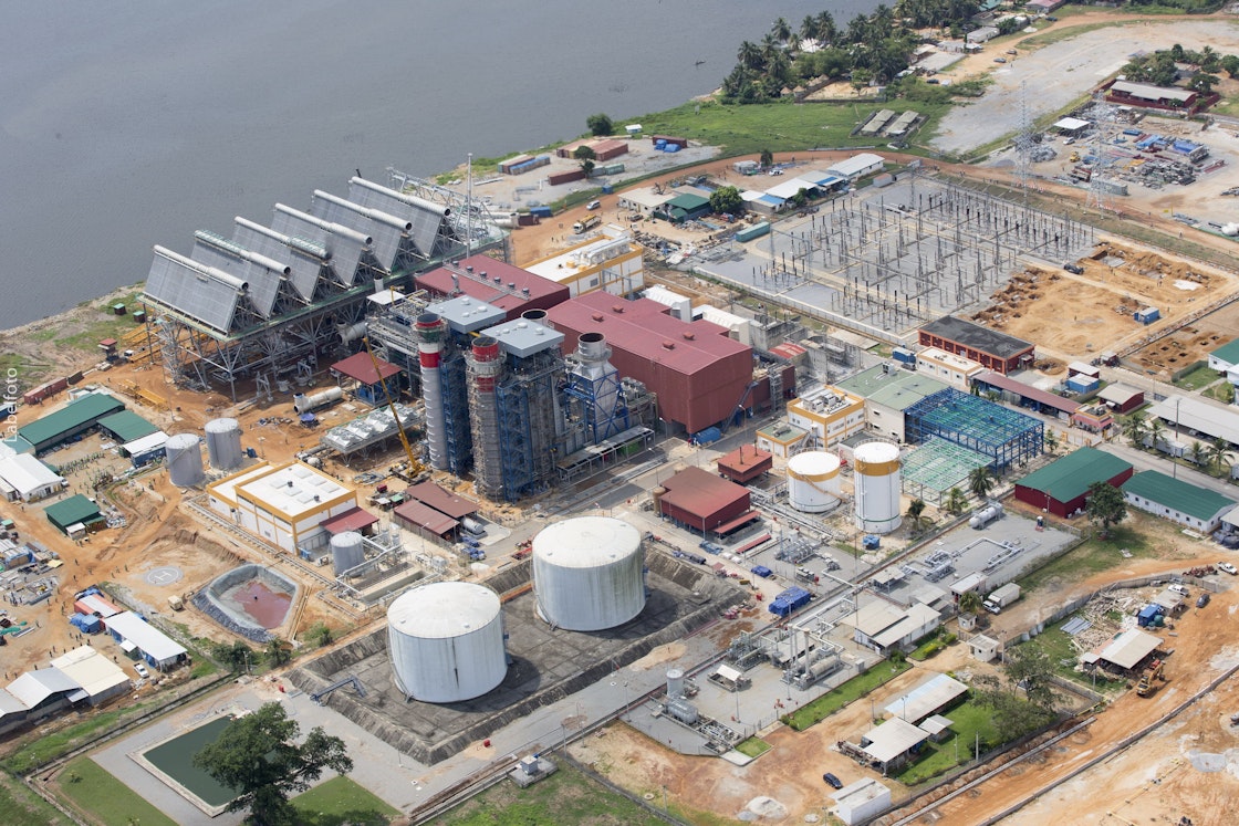 The Azito power facility, Côte d'Ivoire. AKDN