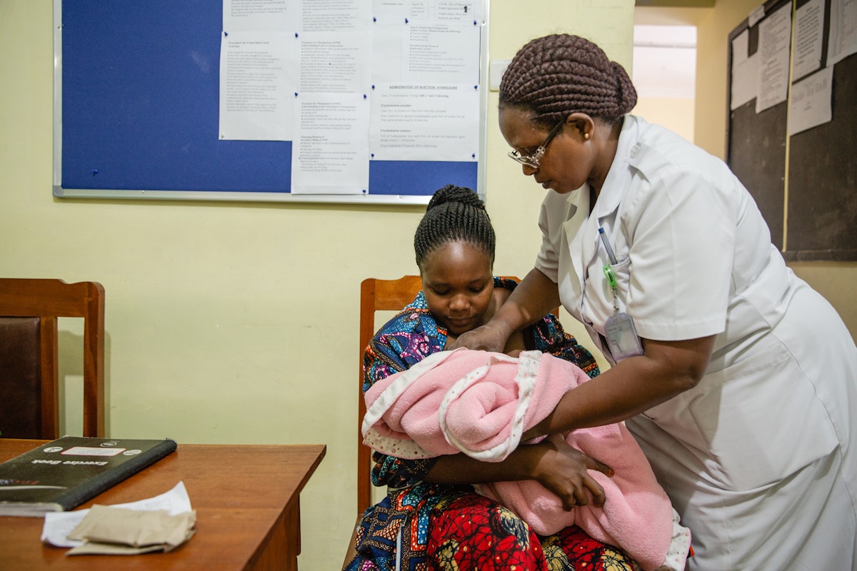 Improving maternal and newborn mortality rates in Tanzania