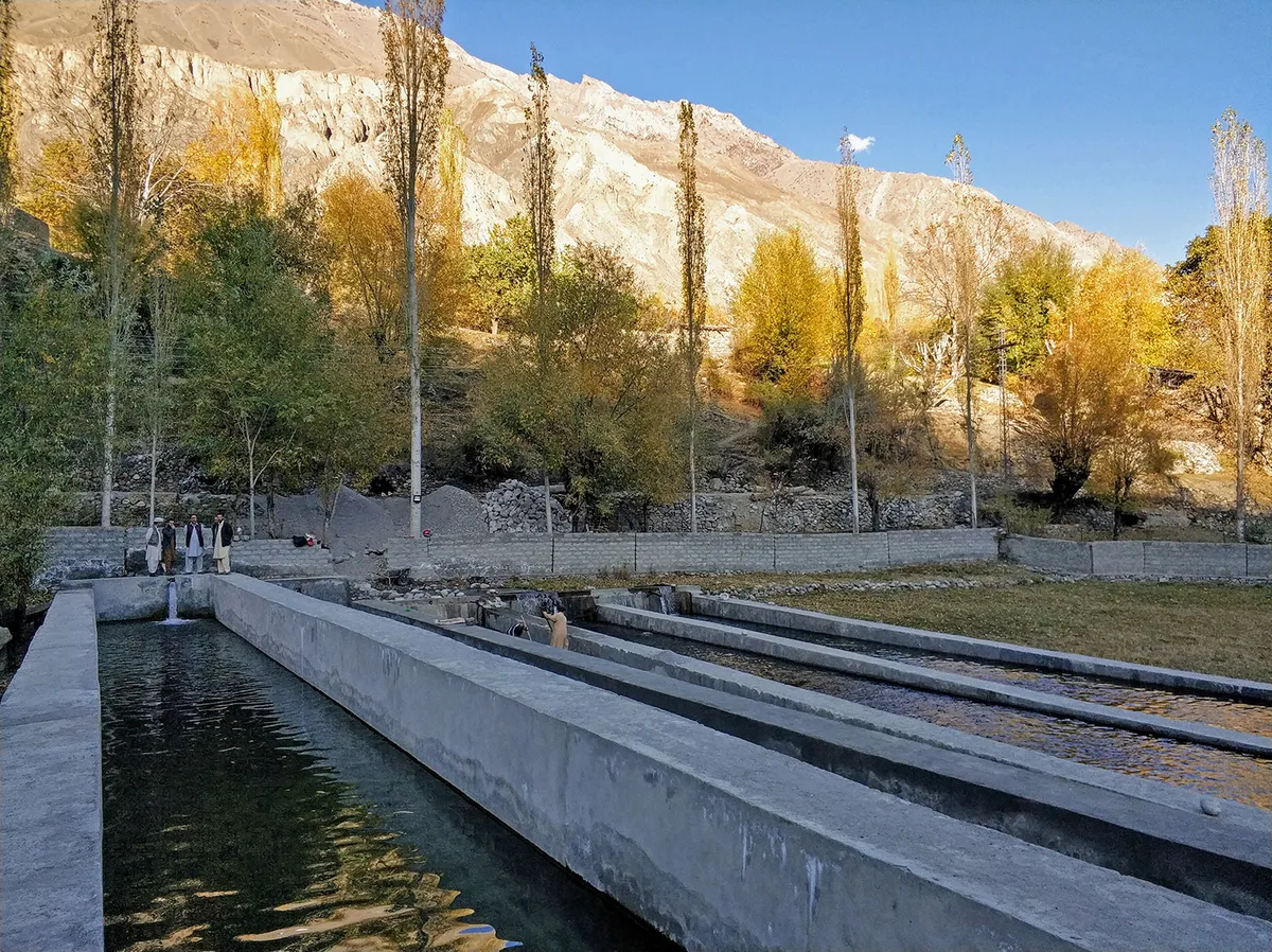 Trout farming in Pakistan AKDN