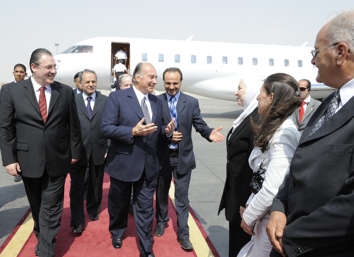 His Highness the Aga Khan visits Syria on the occasion of his Golden