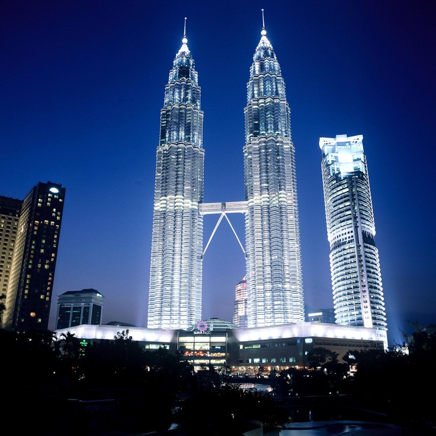 Petronas Towers At Night