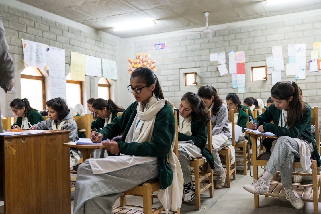 Aga Khan Higher Secondary School for Girls, Hunza, Pakistan.