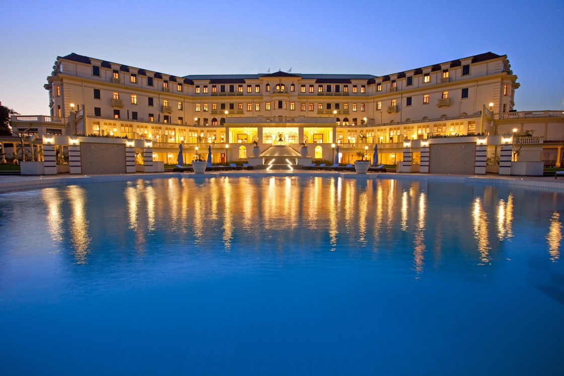 The entrance of the refurbished Polana Serena Hotel. AKDN / Jon Ivins