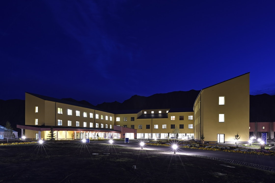 The UCA Naryn campus reflects the first of a multi-phase construction plan. AKDN / Gary Otte