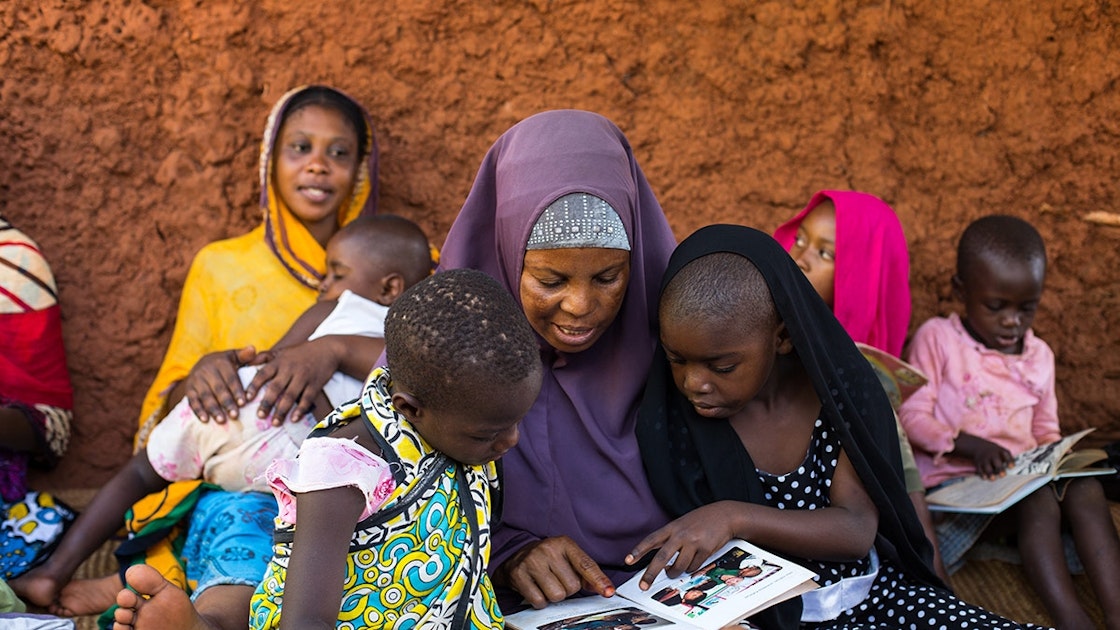 This community library is the only library in this coastal Kenyan village. It is one of more than 1,100 established in East Africa, creating opportunities for families to read and learn together. AKDN