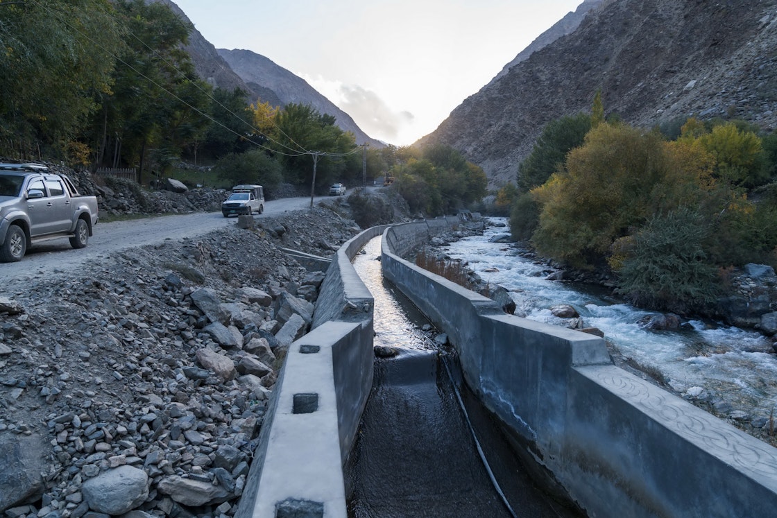 Shaghor micro hydel project, an AKRSP project that will improve the supply of electricity, Chitral, Pakistan. AKDN / Christopher Wilton-Steer