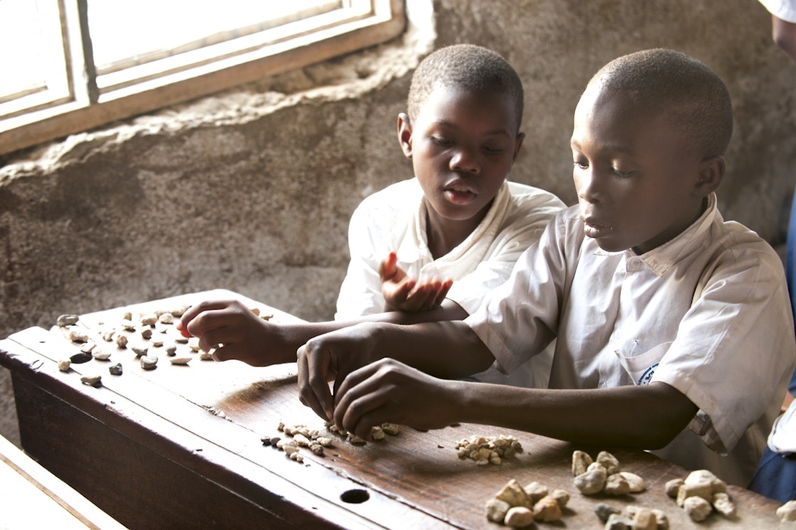 Pupils at Mgeta Primary School, Morogoro region, Tanzania. AKDN / Paul Joynson-Hicks