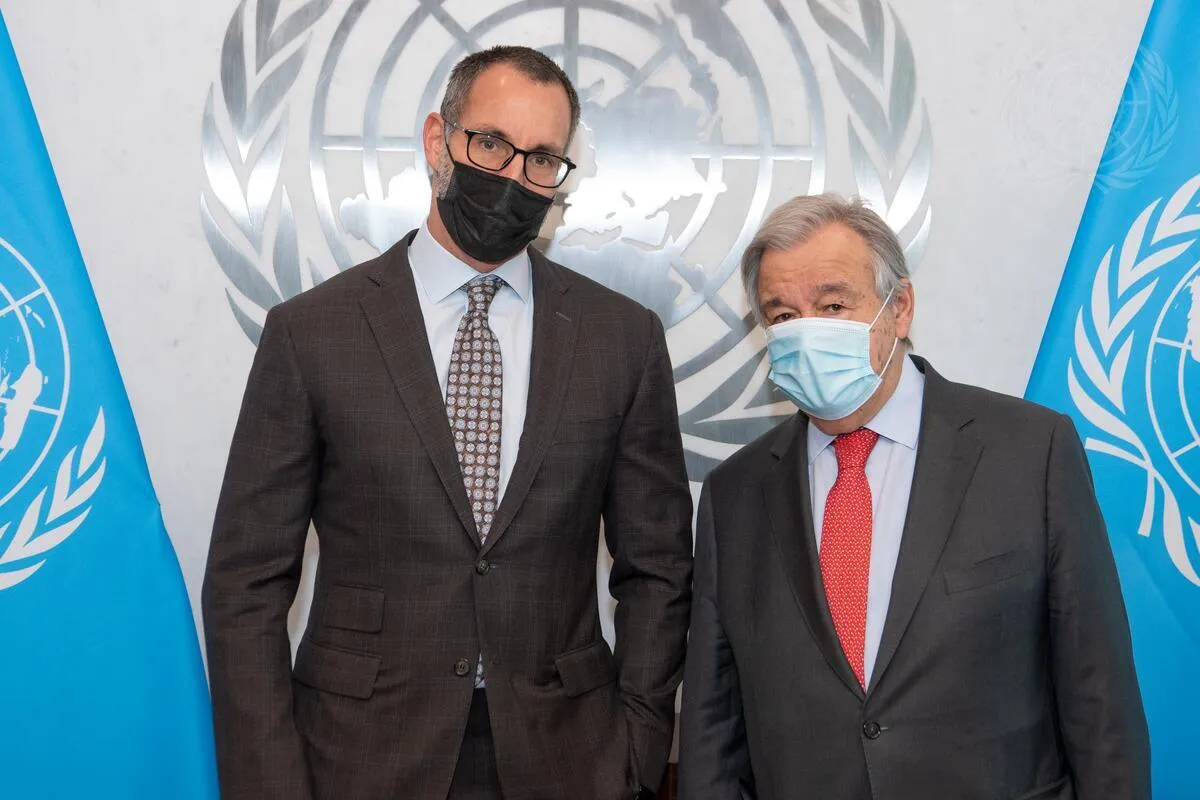Prince Rahim Aga Khan meets with UN Secretary General - AKDN