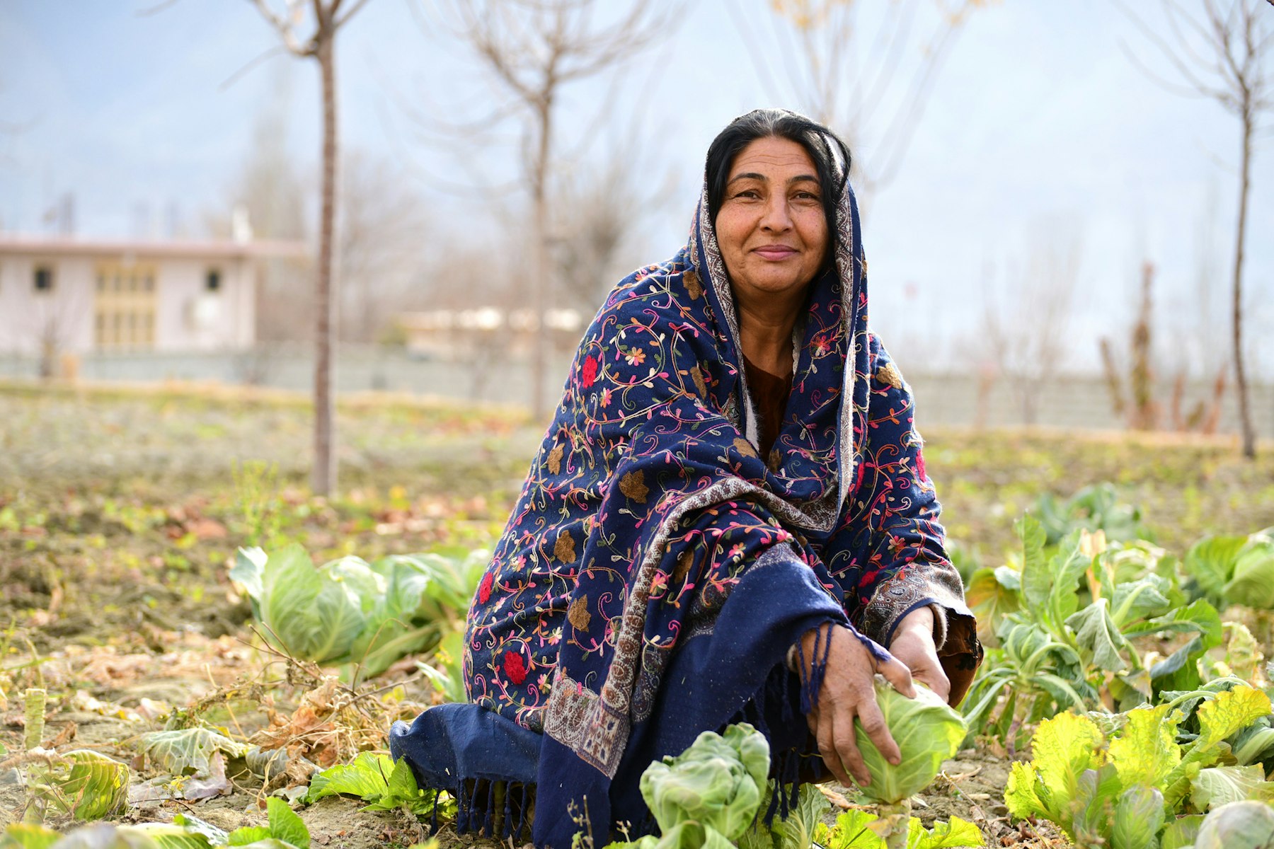 An HBL Microfinance Bank beneficiary from Gilgit runs her own farm.