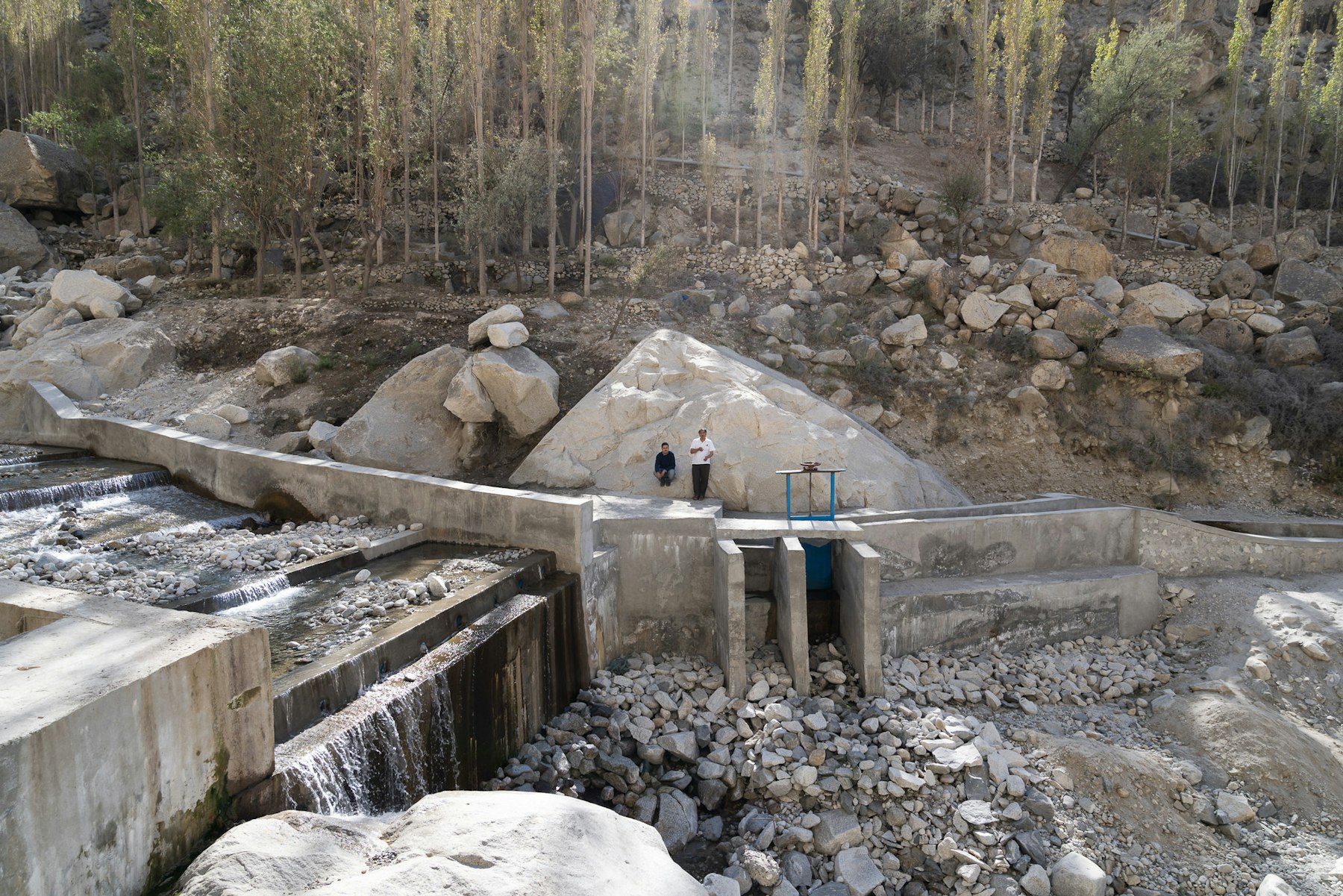 Larger and more modern irrigation channels have allowed many more people to easily access water