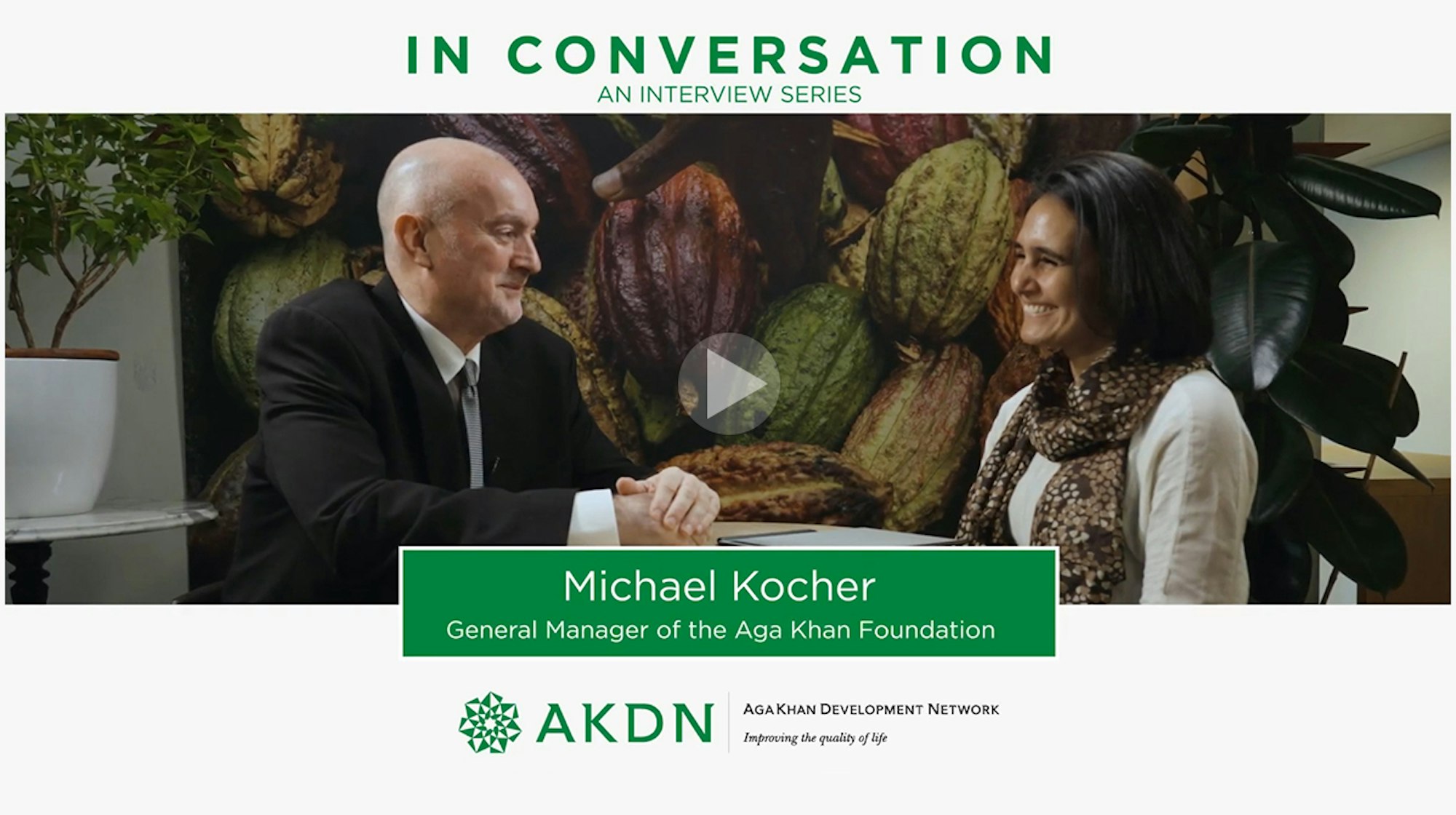 In conversation with Michael Kocher