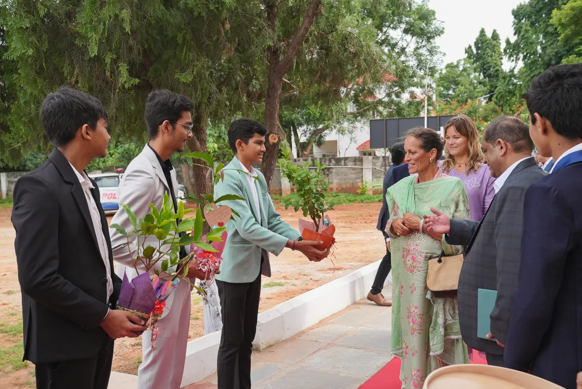 Princess Zahra Aga Khan visits education projects in India