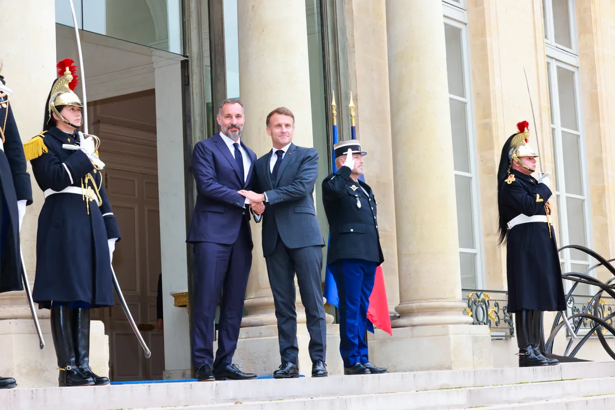 Aga Khan meets President Macron in Paris