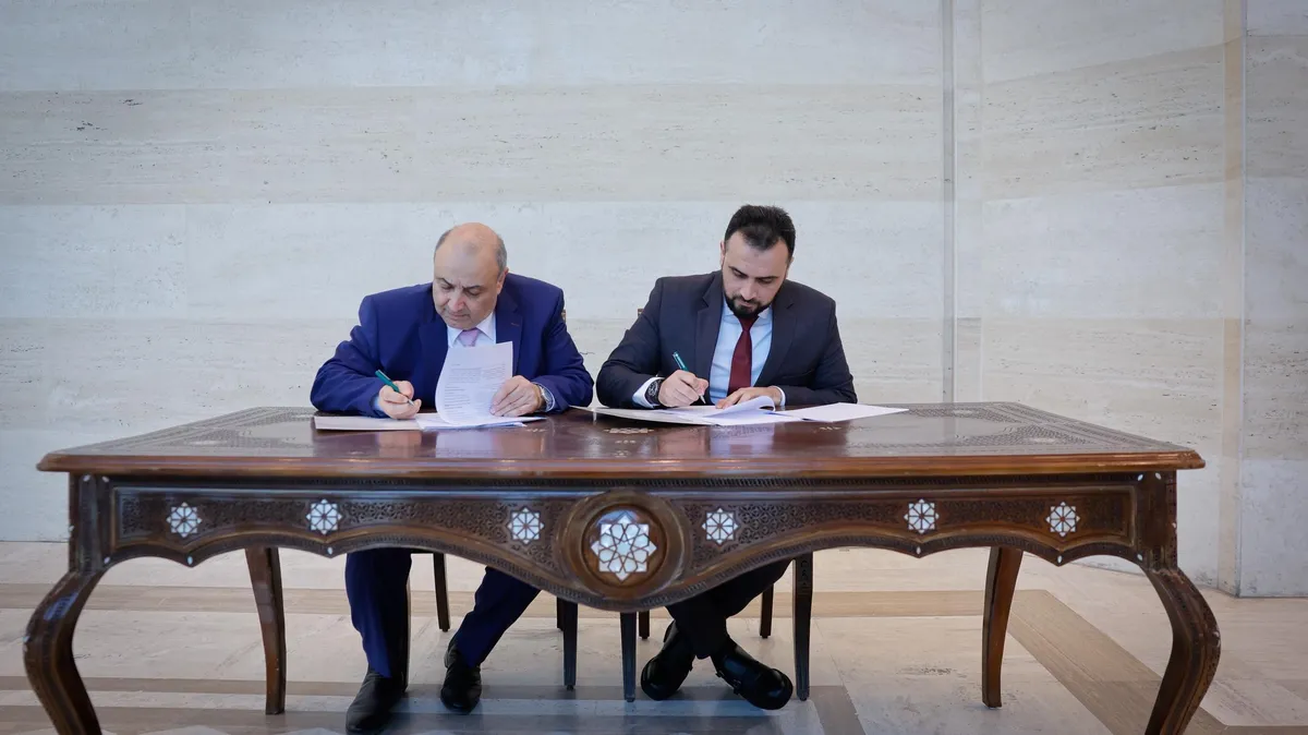 AKDN and Syrian government sign landmark MoU  the.akdn